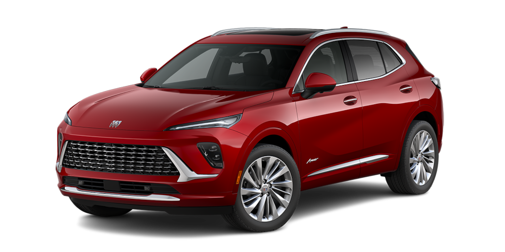 Buick Envision 2026 versión Avenir color Apex Red Solid